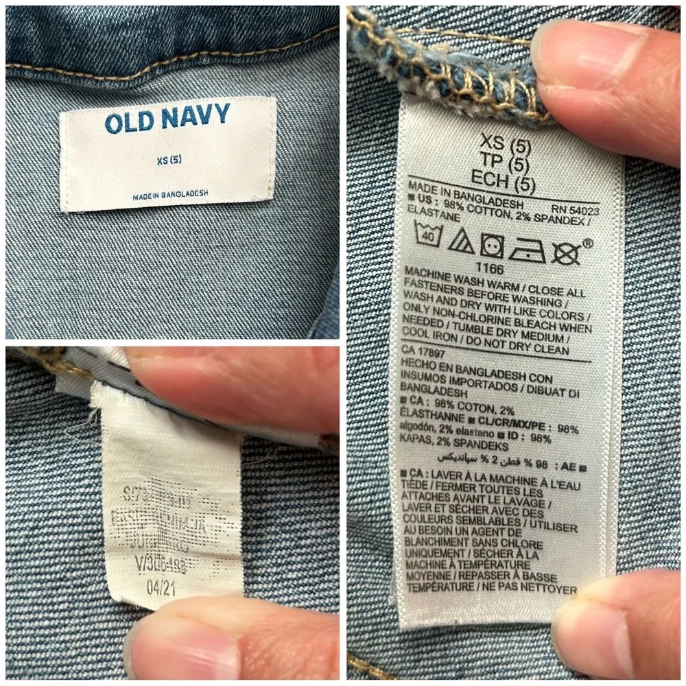 Old Navy Jean Trucker Jacket for Girls